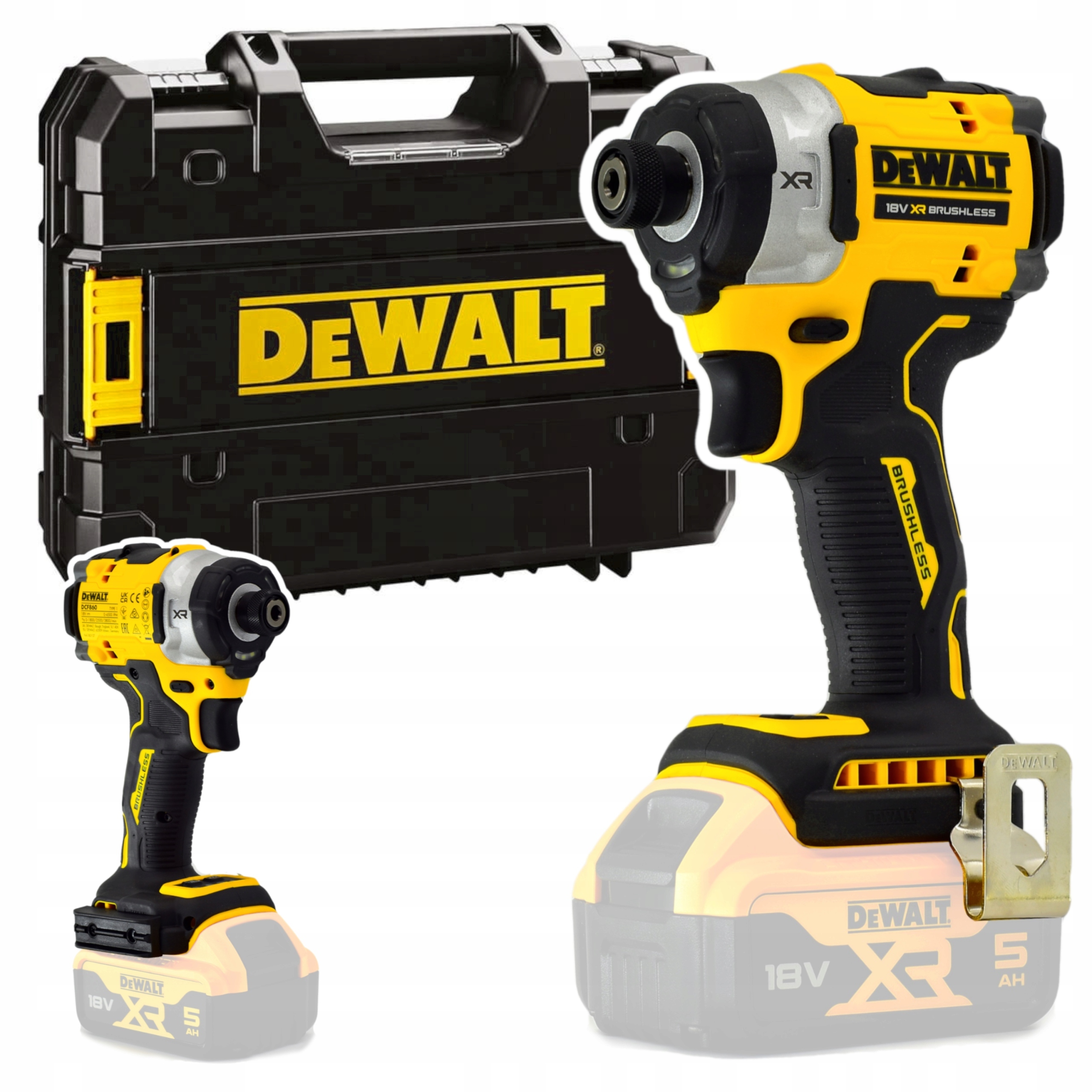 DeWalt DCF860NT Najmocniejsza Zakrętarka udarowa 18V Xr 282Nm