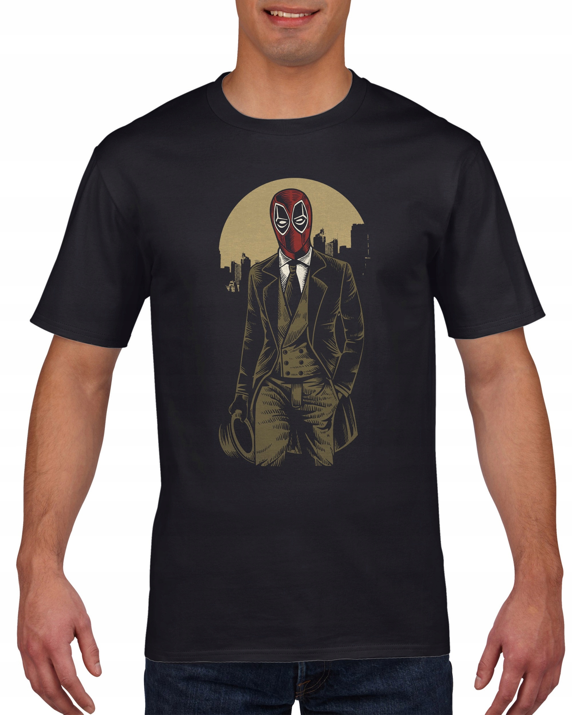 

Koszulka męska Deadpool Elegant c XL