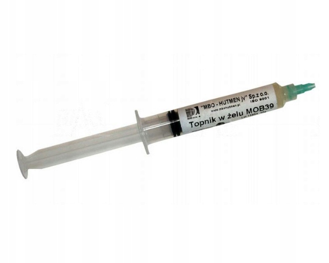 Topnik w żelu MOB 39 strzykawka 10g