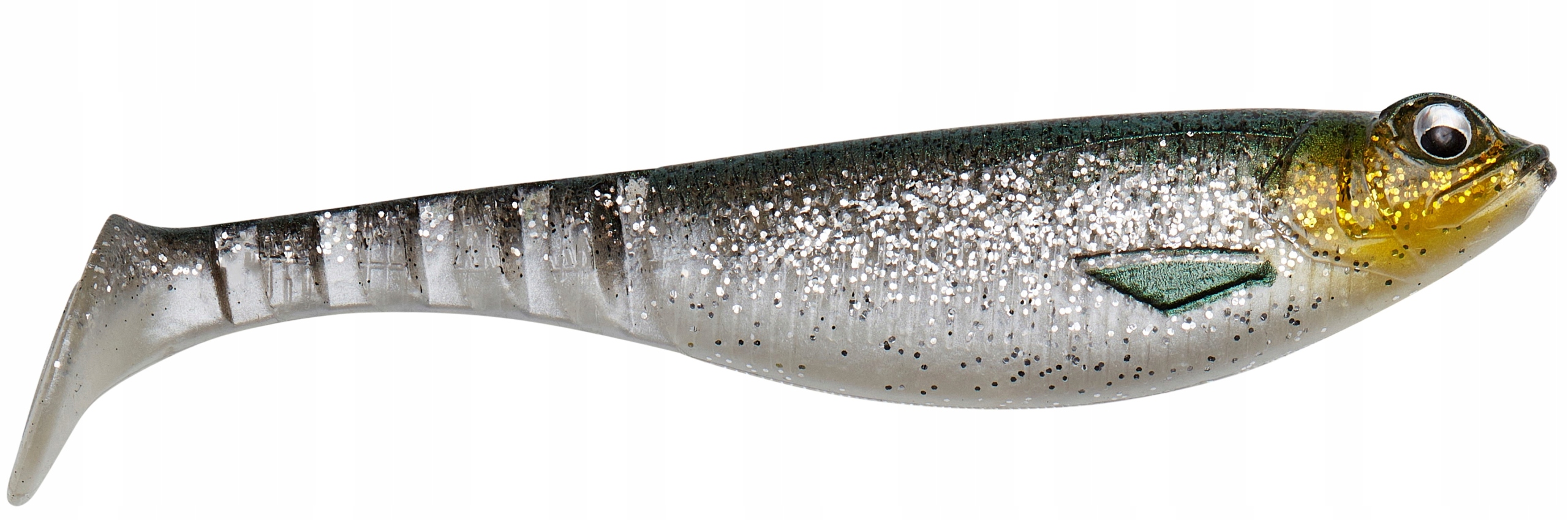 

guma Dam Effzett Shadster 8cm 16,8g Silver Shiner