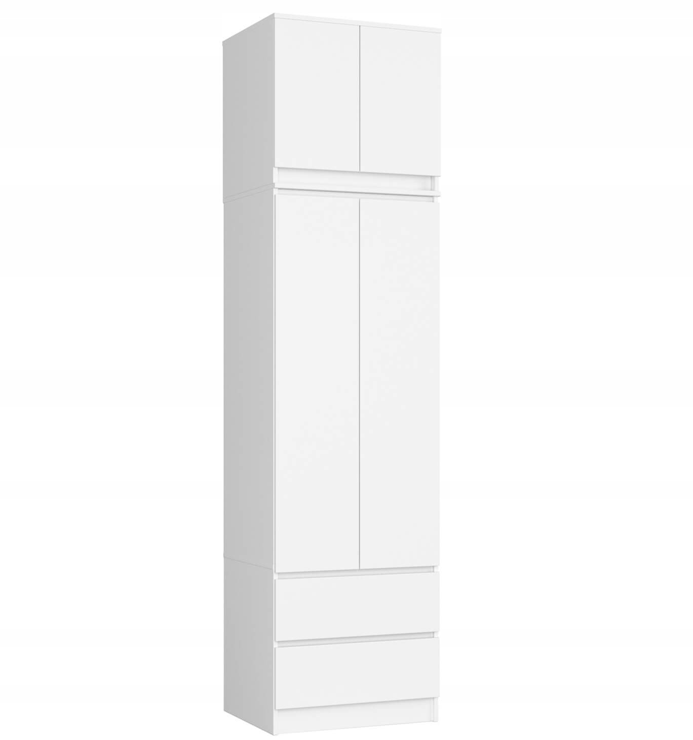 Skriňa S Nadstavcom S60 2D 2KS Clp Pk Biela Akd