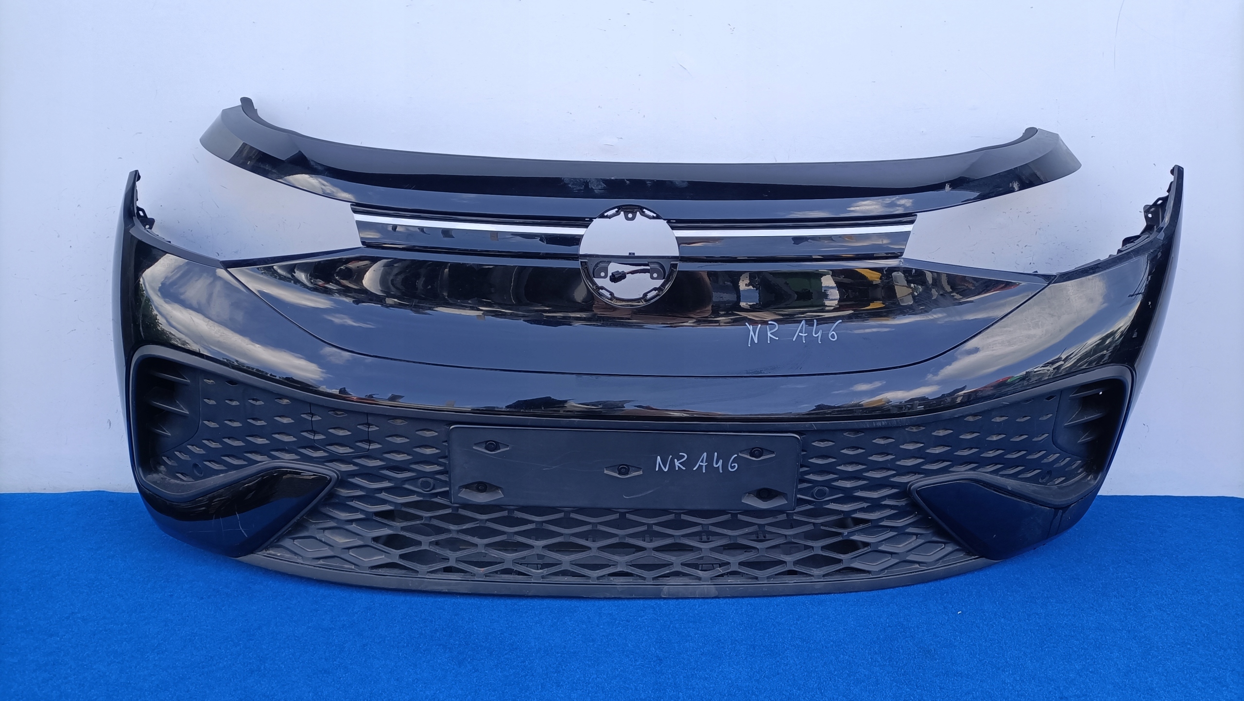 VW ID.4 bumper front + grid sensors bundle RADAR mouldings 11A807217 NRA46