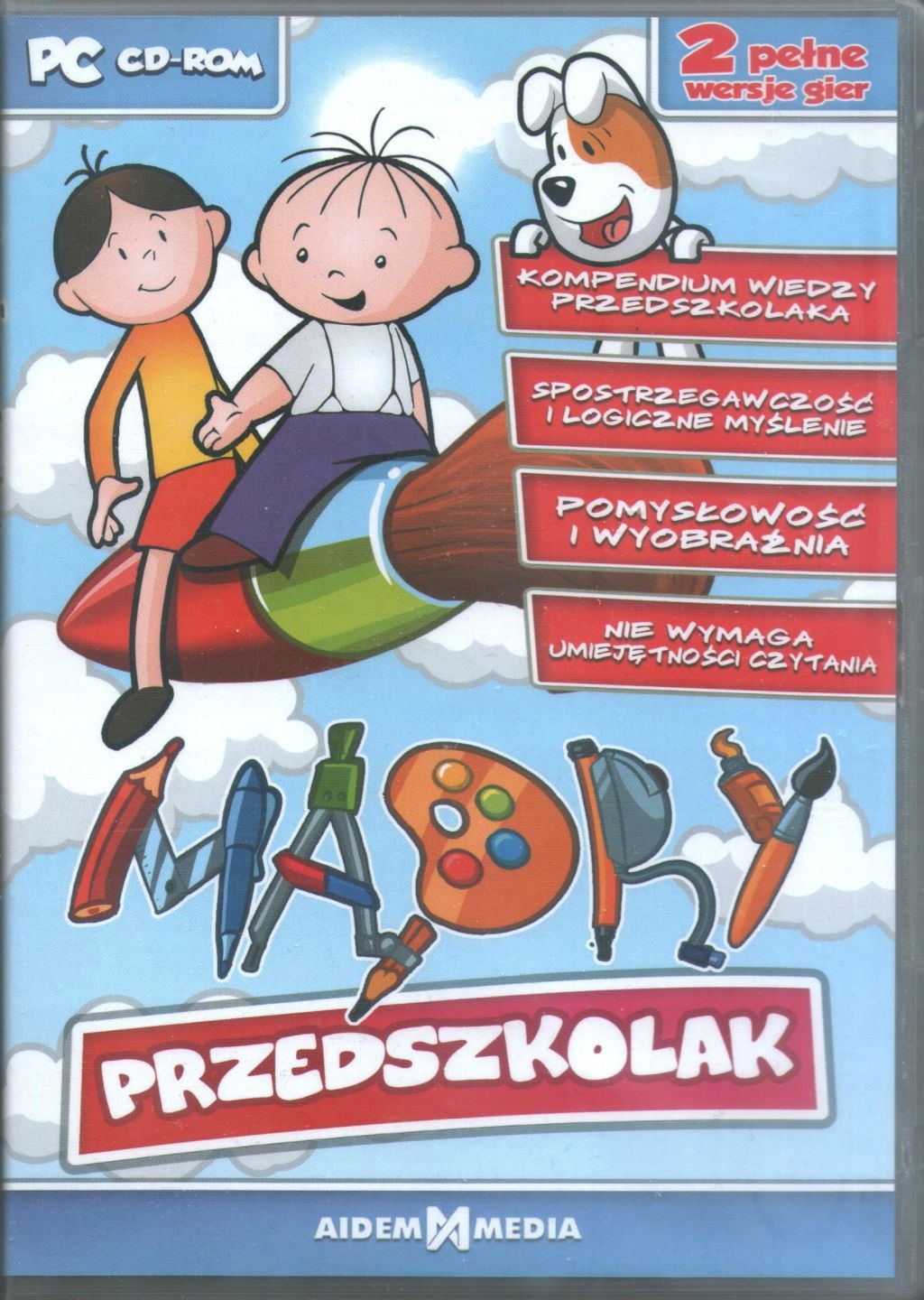 Mądry Przedszkolak Polskie Wydanie DVD PC Wesołe Przedszkole Bolka i ...