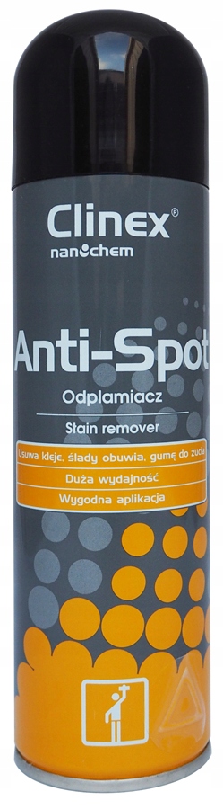 

Odplamiacz Tkanin Dywanów Clinex Anti-spot 250 ml