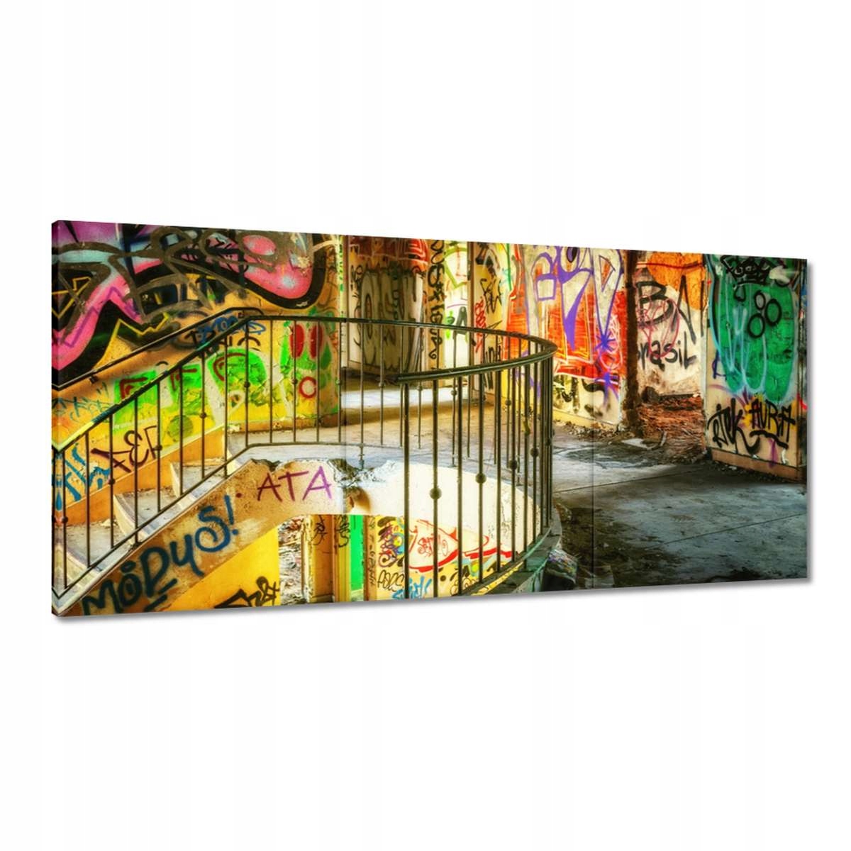 Obrazy 120x60 Graffitti Mural