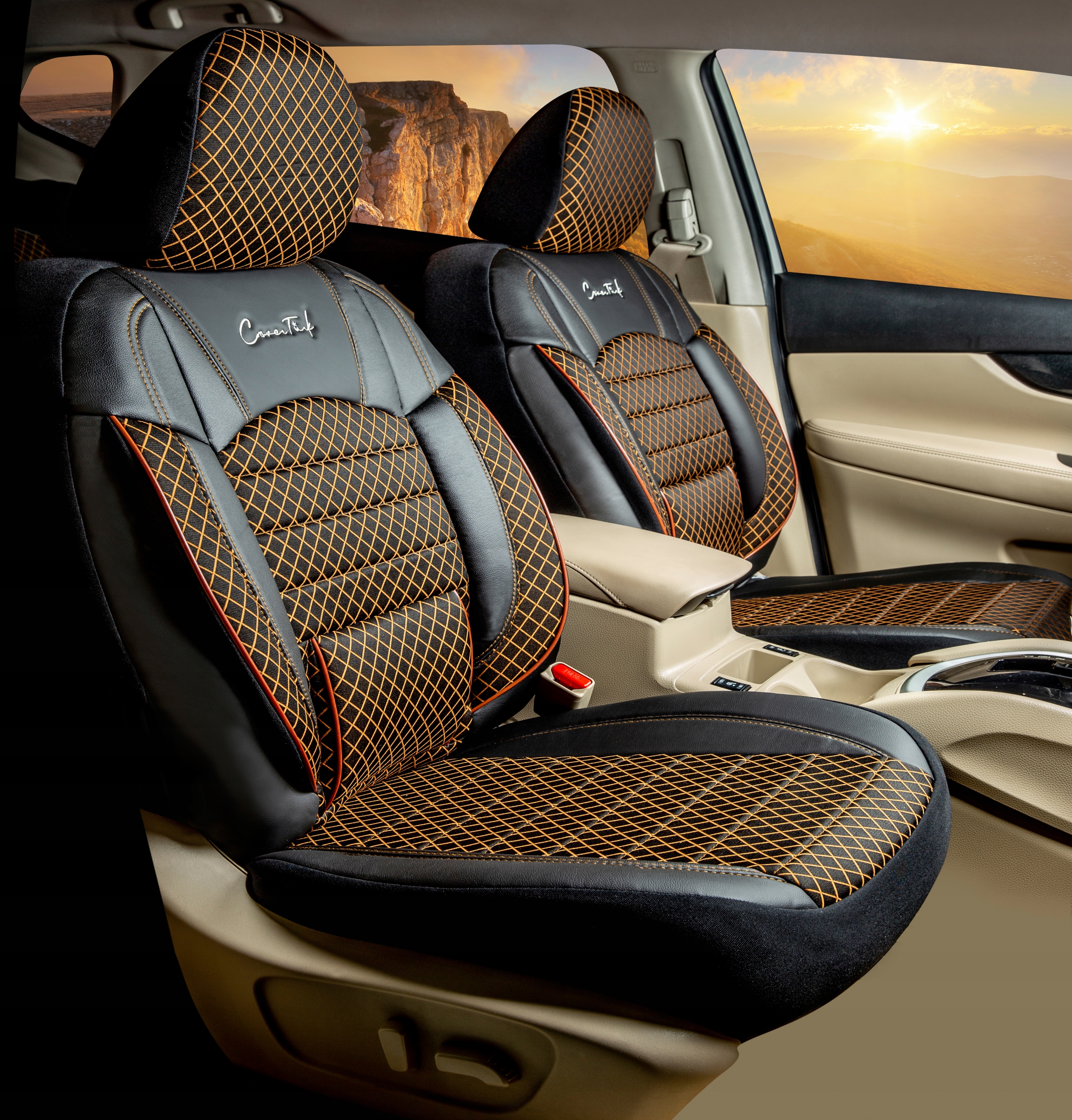 VW TOUAREG TIGUAN CADDY CC AMAROK POKROWCE NA FOTELE SAMOCHODOWE