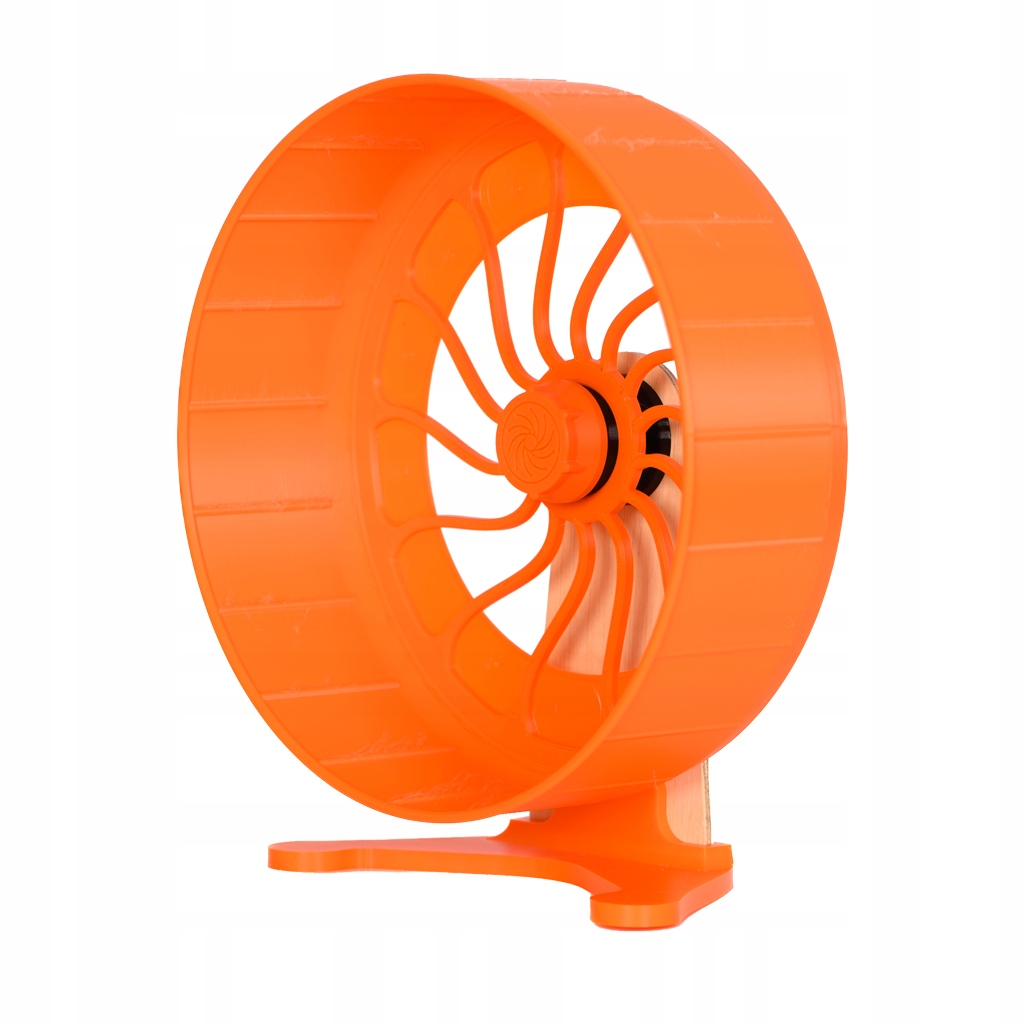 Tichý naviják HamsterRun Dual 25 cm, oranžový