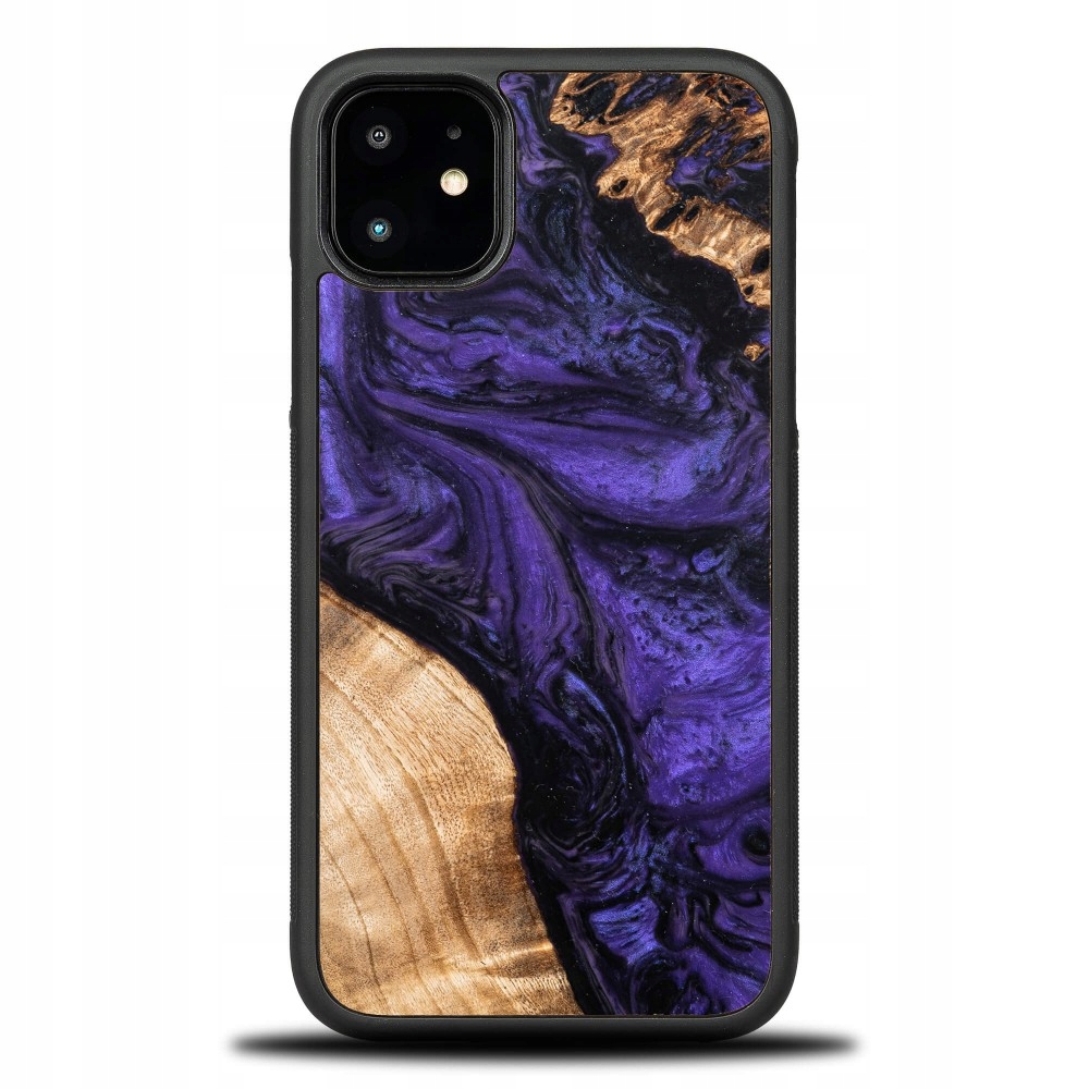 Pouzdro Bewood Unique pro iPhone 11 fialový