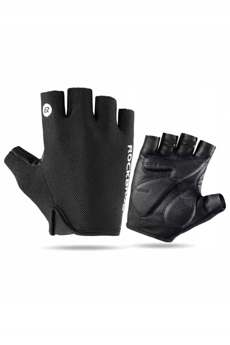 Rockbros Rękawiczki rowerowe Hf Soft-Pad S106BK czarne xl