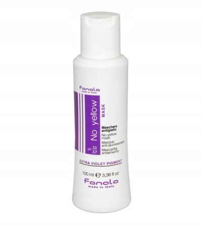 

Fanola No Yellow Maska neutralizująca blond 100ml