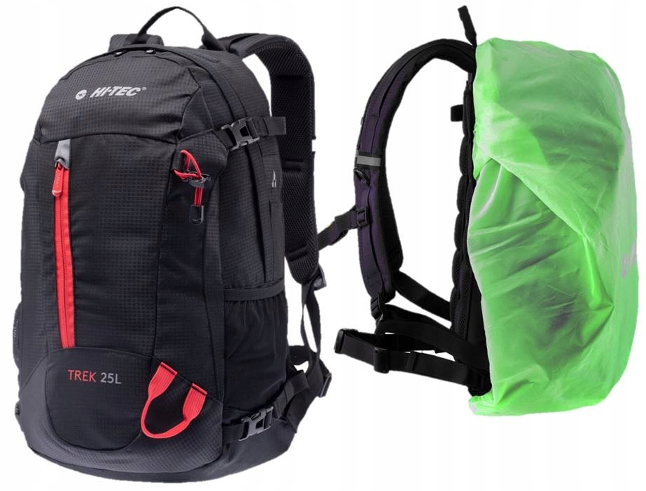 Hi-tec Turistický Batoh Pánský Černý Velký Objemný Obal 25L