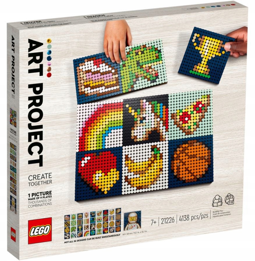 

Lego Art 21226 Projekt artystyczny - twórzmy razem