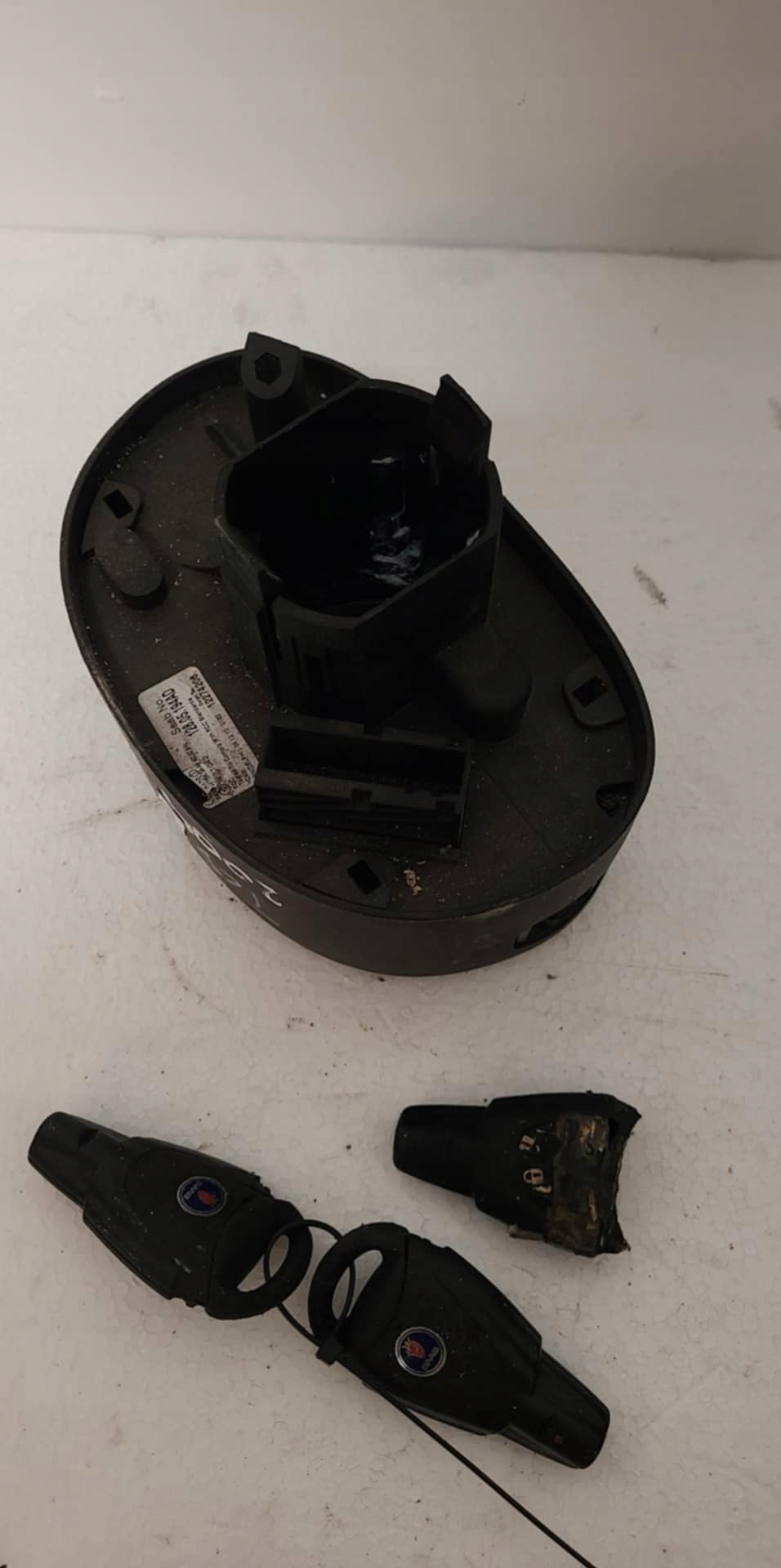 Commodo essuie glace CIM saab 9-3 II + Clé 12805194 2004 tcs