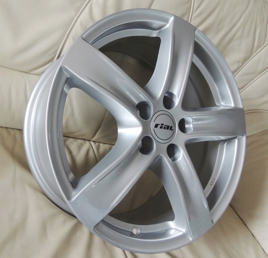 4 felgi alu 5x105 R17 RIAL ORYGINAŁ Wzór wieloramienne