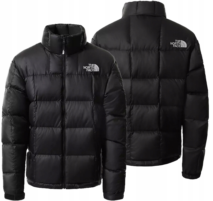 Pánská North Face péřová prošívaná bunda The North Face Lhotse černá XXL