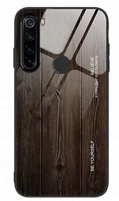 

Etui Szklane Do Xiaomi Redmi Note 8T Drewno Case