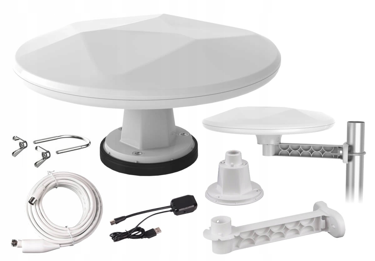 АНТЕННА MISTRAL UFO STRONG MI-ANT07 БЕЛАЯ