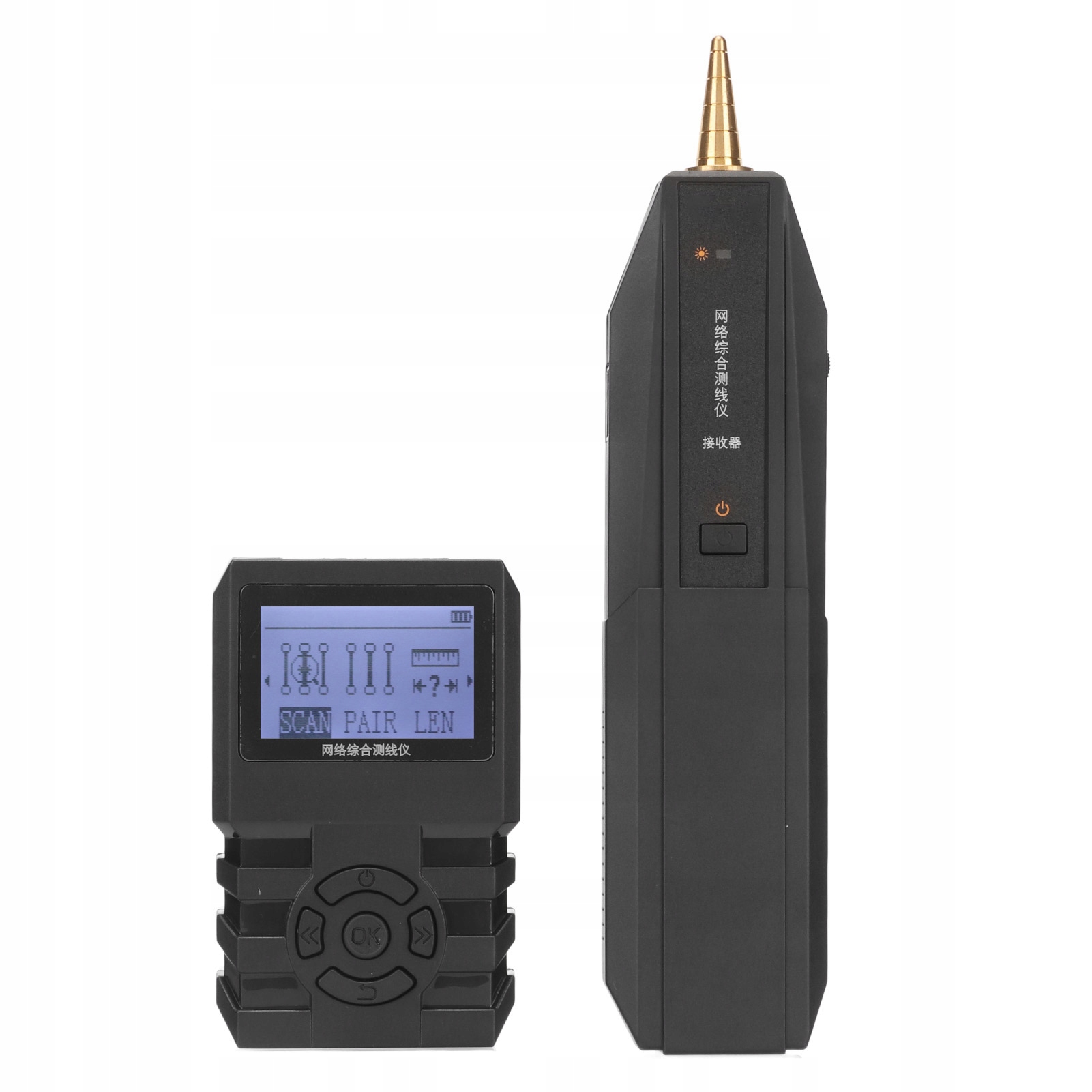 LAN Network Cable Tester Poe wielofunkcyjny ekran wyświetlania LCD 5 BX