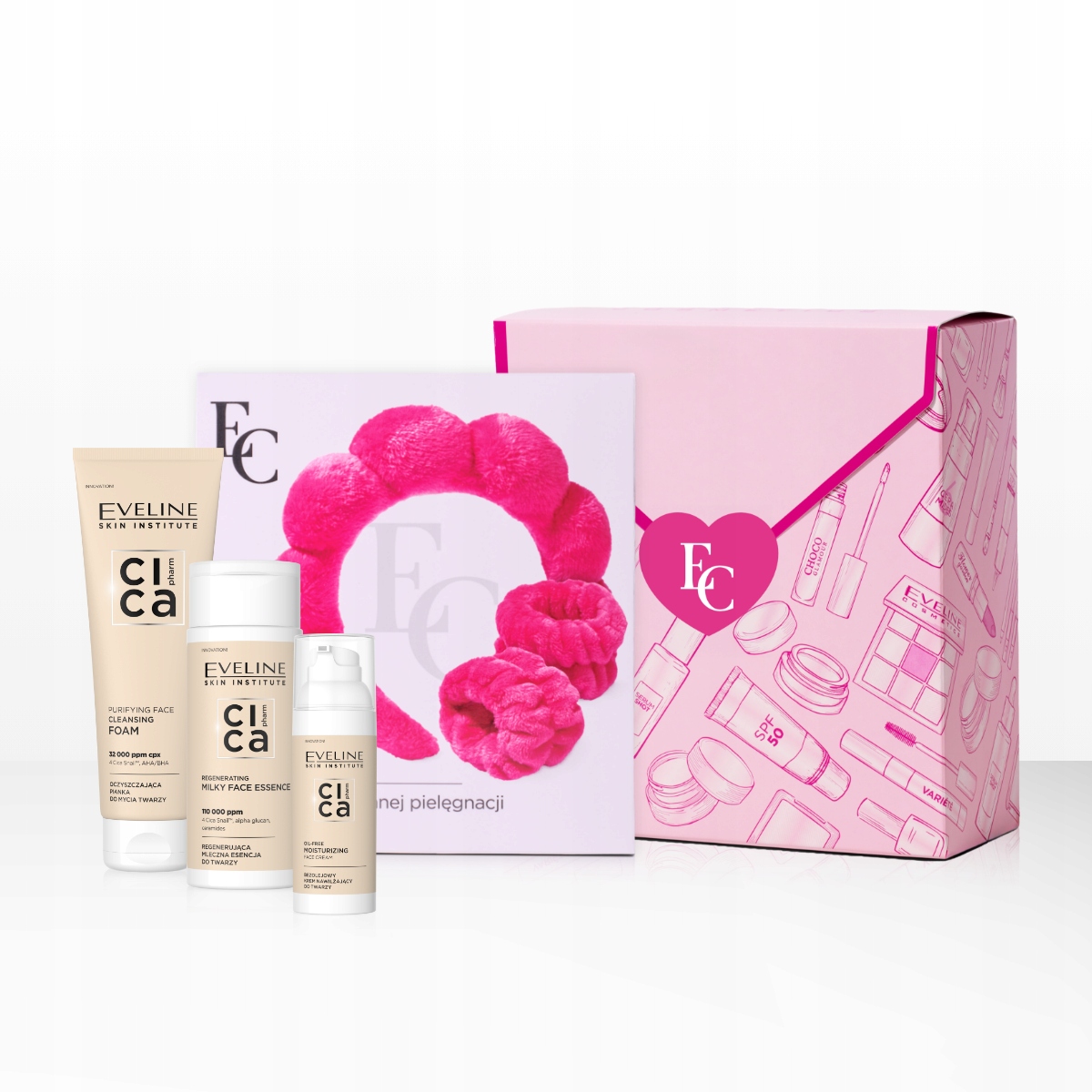 Eveline Cosmetics Cica Pharm Zestaw pielęgnacyjny do twarzy prezentowy