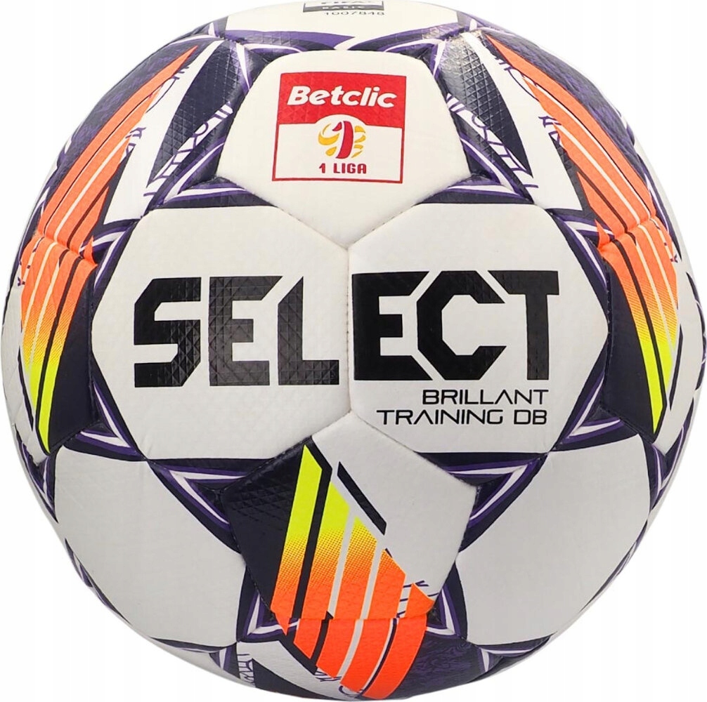 Fotbal Select Brillant Training Db Betclic 1 Liga V24 Bílo-pomara r 4