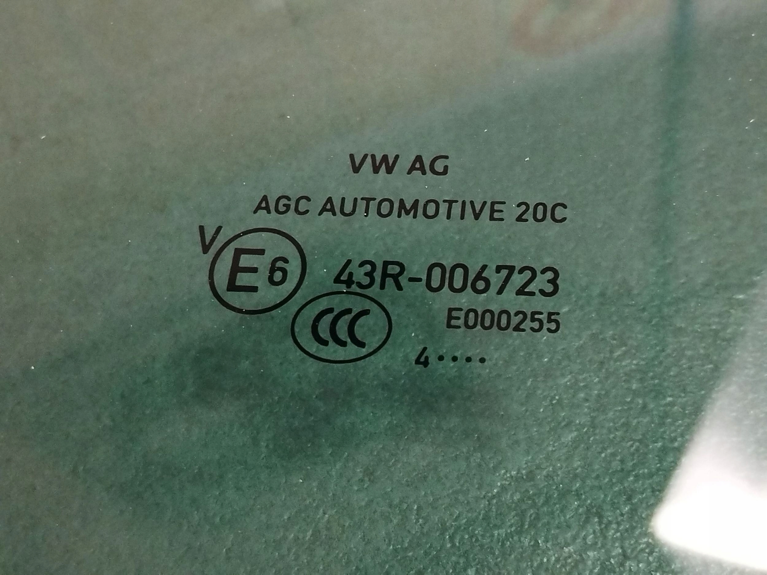 Seat Leon IV window door right rear part 5FA845026E 2024