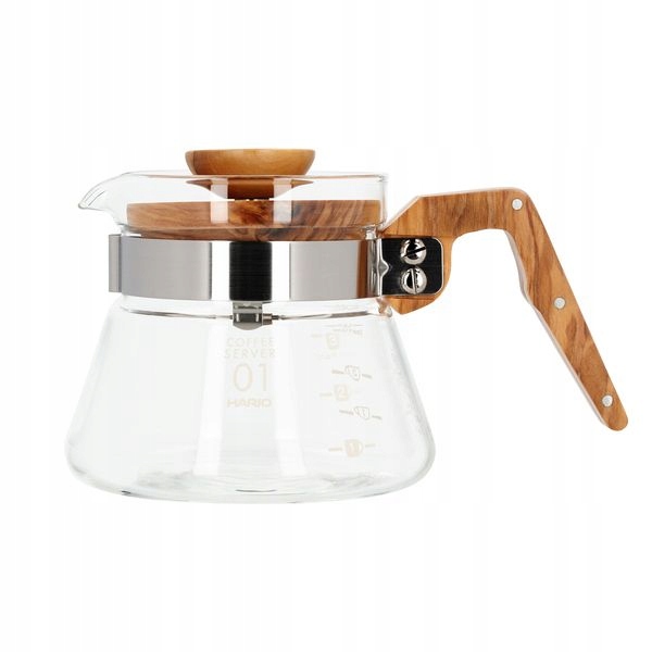 Hario Coffee Server Olive Wood Server Na Kávu 600 ml