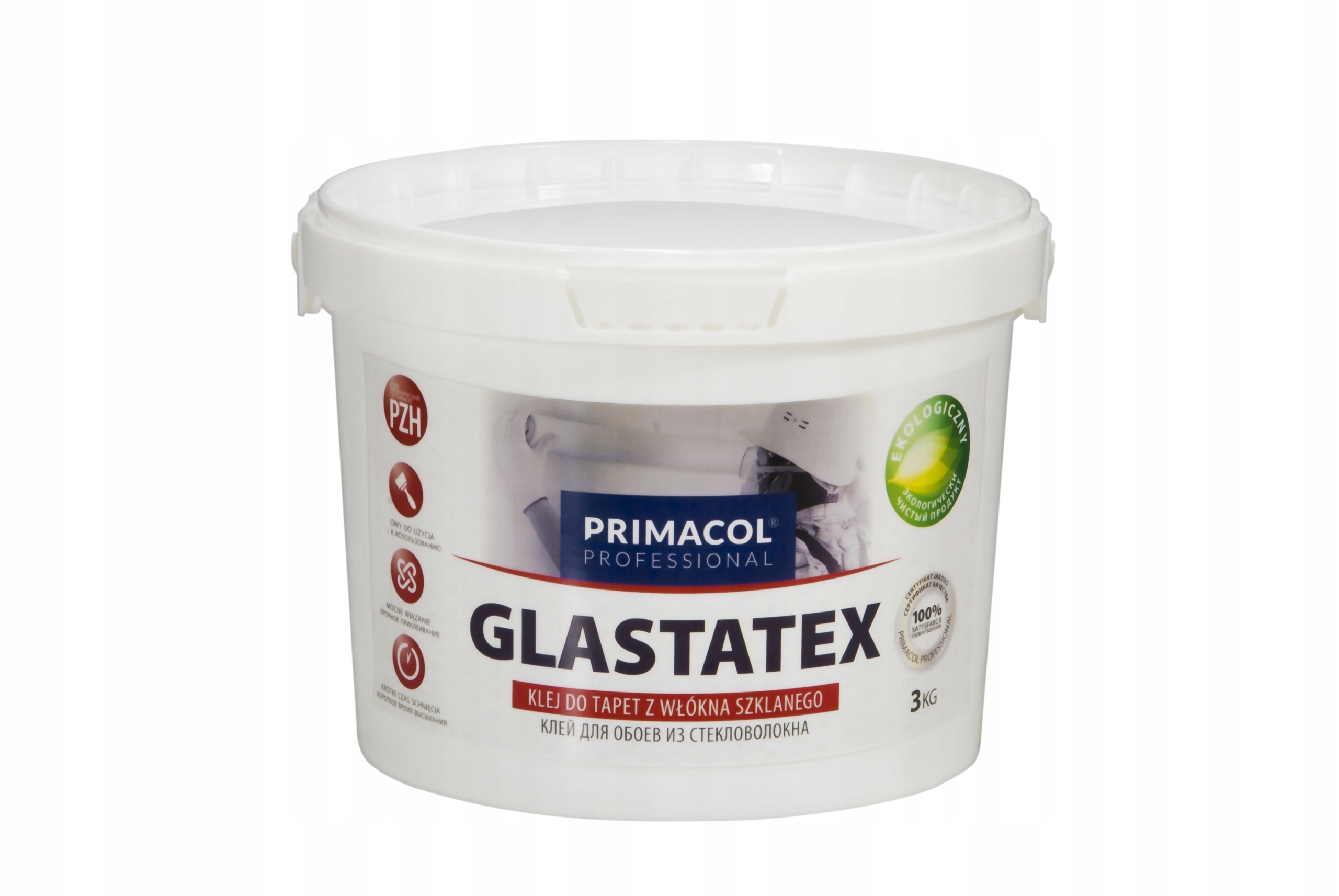 Klej GLASTATEX 3 kg do tapet z włókna szklanego Typ klej do tapet