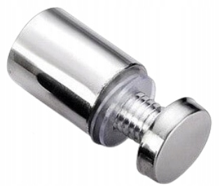 4 Dystanse Montażowe 12x20 Dystans Montażowy CHROM Mocowanie Dekoracyjne Marka Bardes