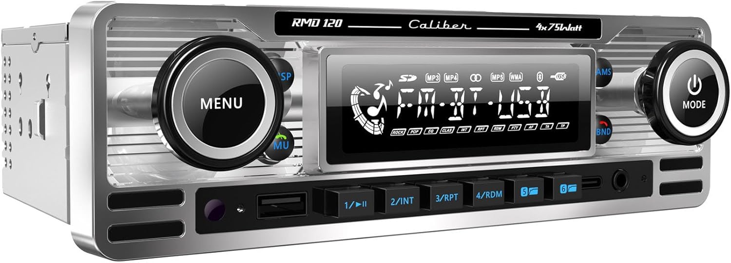 Caliber RMD120BT autorádio MP3 Usb Bluetooth Klasické Retro