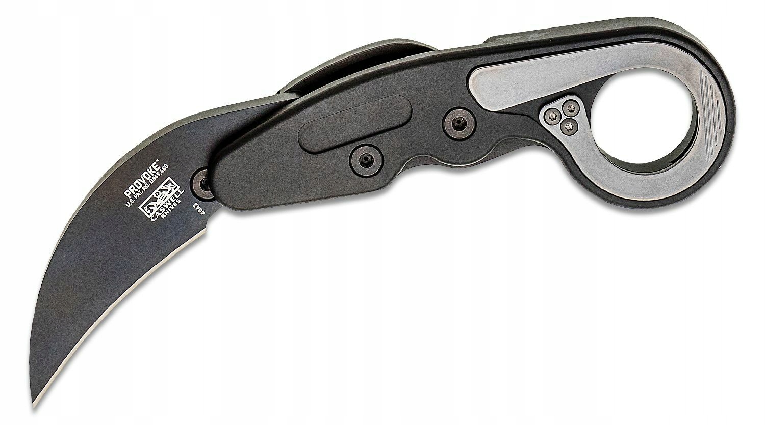 Crkt CR-4042 Provoke First Responder nóż taktyczny/karambit 6 cm, czarny