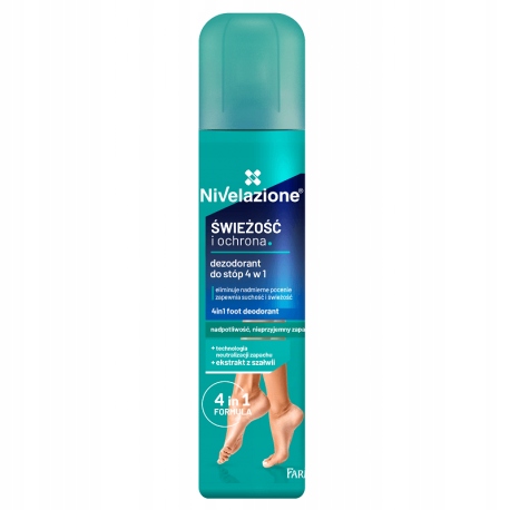 

Nivealzione 4w1 Aktywny Dezodorant do stóp 180 ml