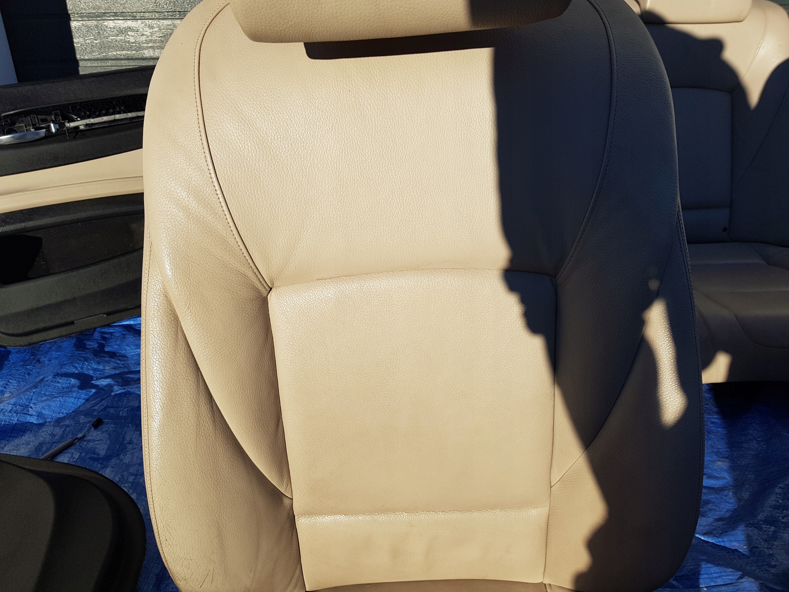 BMW 7 F01 seats right left leather seat KOMPLET