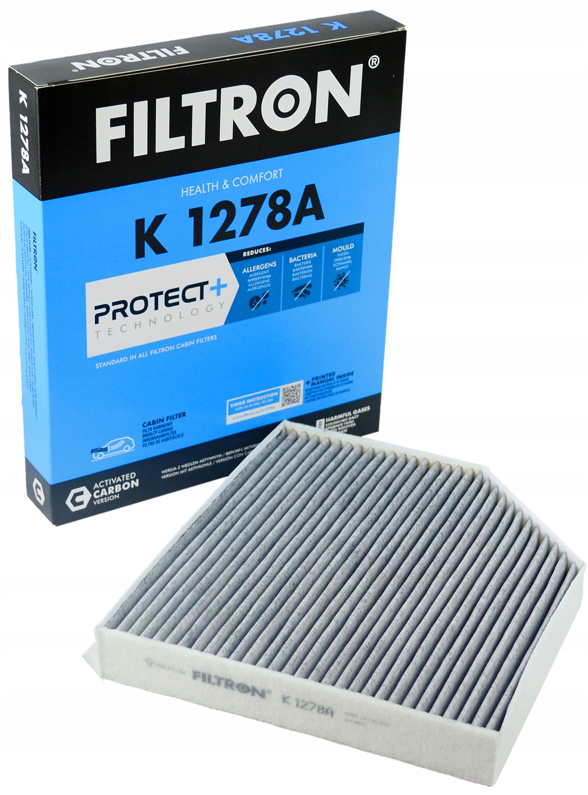 

Filtron Filtr Kabinowy Audi A4 B8 A5 Q5 Z Węglem