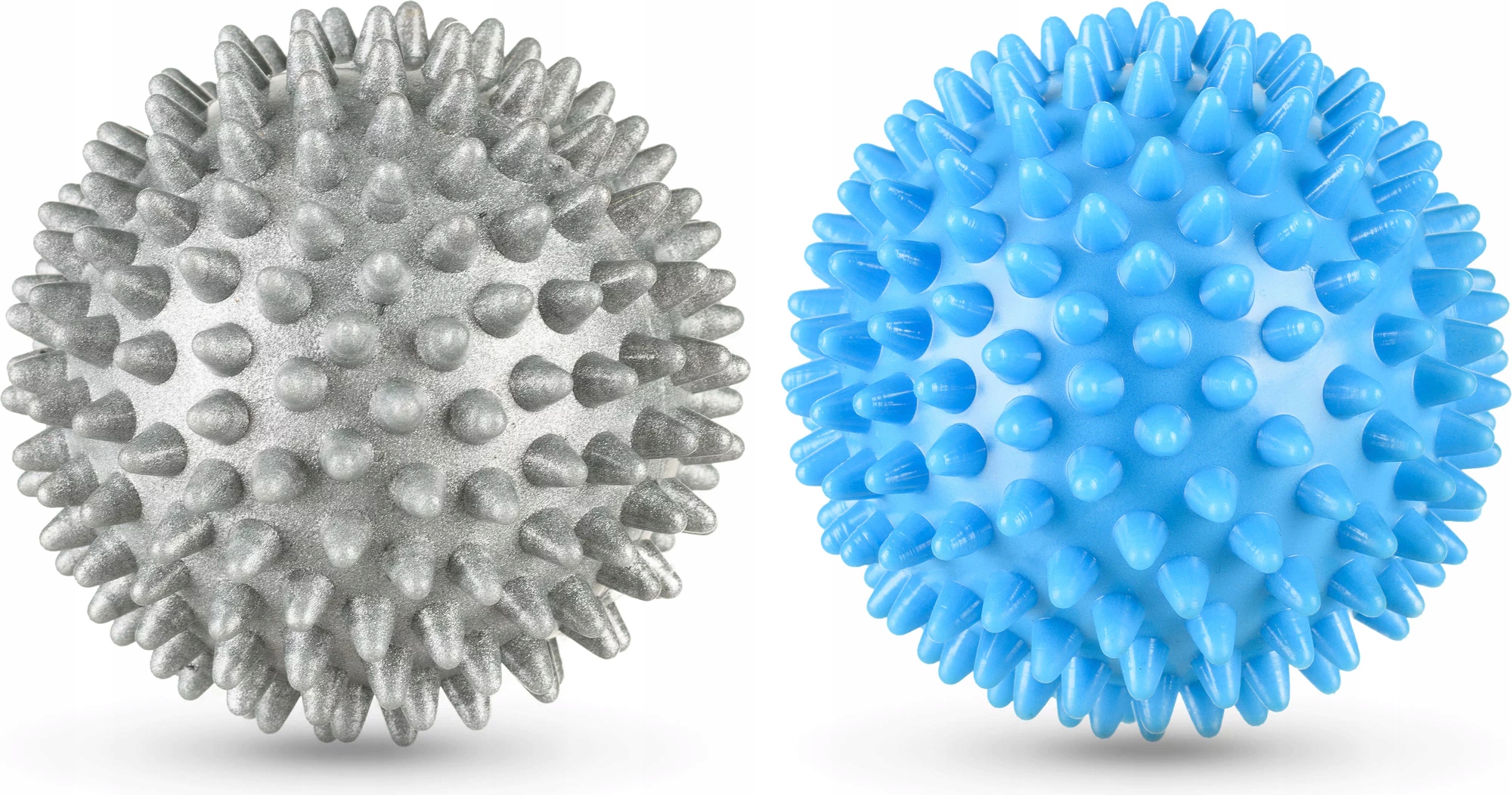 PIŁKI SENSORYCZNE DO MASAŻU SOFT/HARD 2SZT GYMTEK EAN (GTIN) 5907766665151