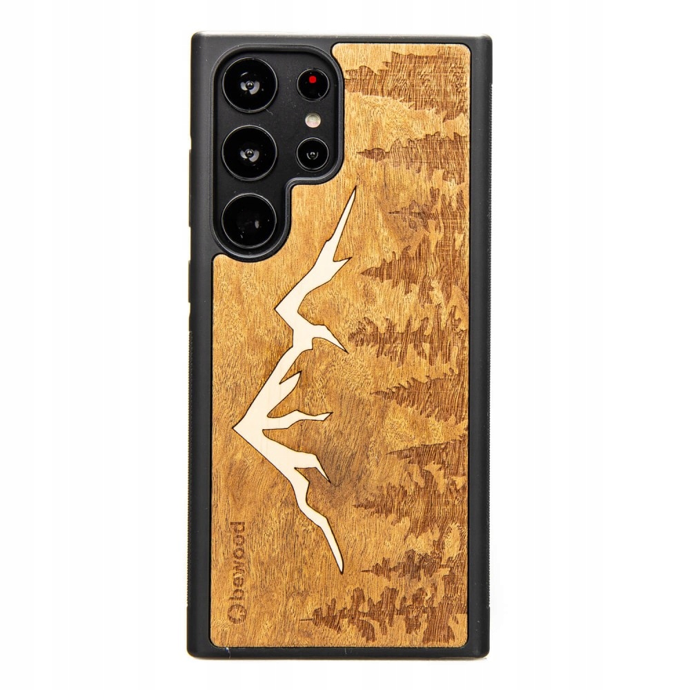 Pouzdro Bewood pro Samsung Galaxy S23 Ultra Hory Imbuia