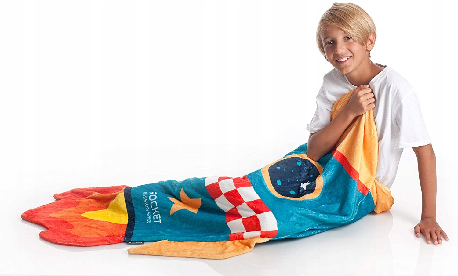 Prémiová Příjemná Teplá Deka Ve Tvaru Rakety