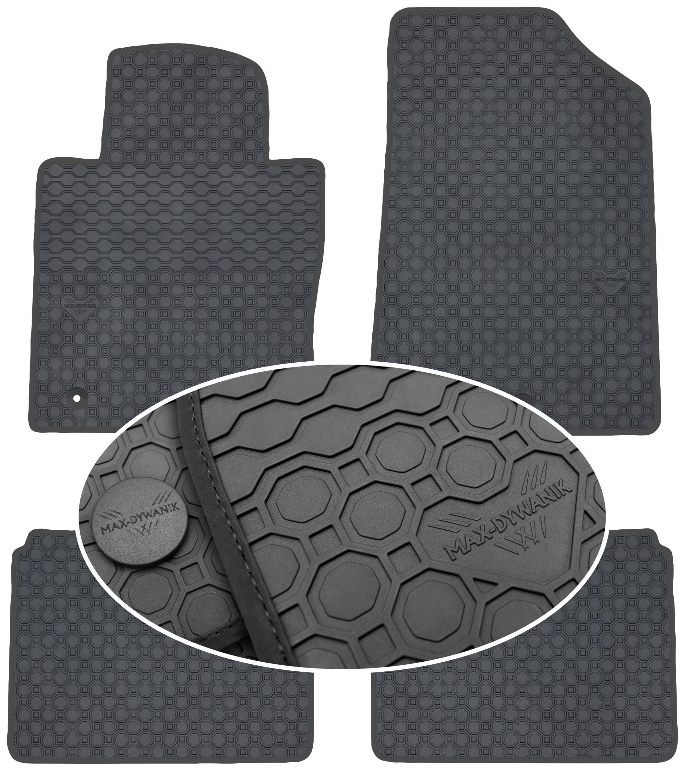 Kia Optima IV 2015-2020 Koberce Čierne