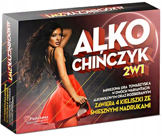 

Gra Alkochińczyk 2w1 Rozbierany Imprezowa