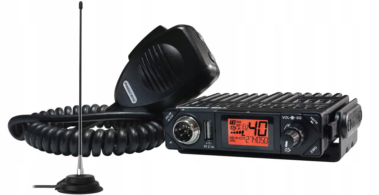 Sada Cb Radio magnetická anténa President