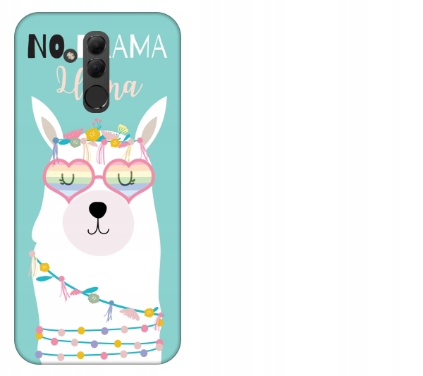 

Etui pokrowiec Huawei Mate 20 Lite No drama llama