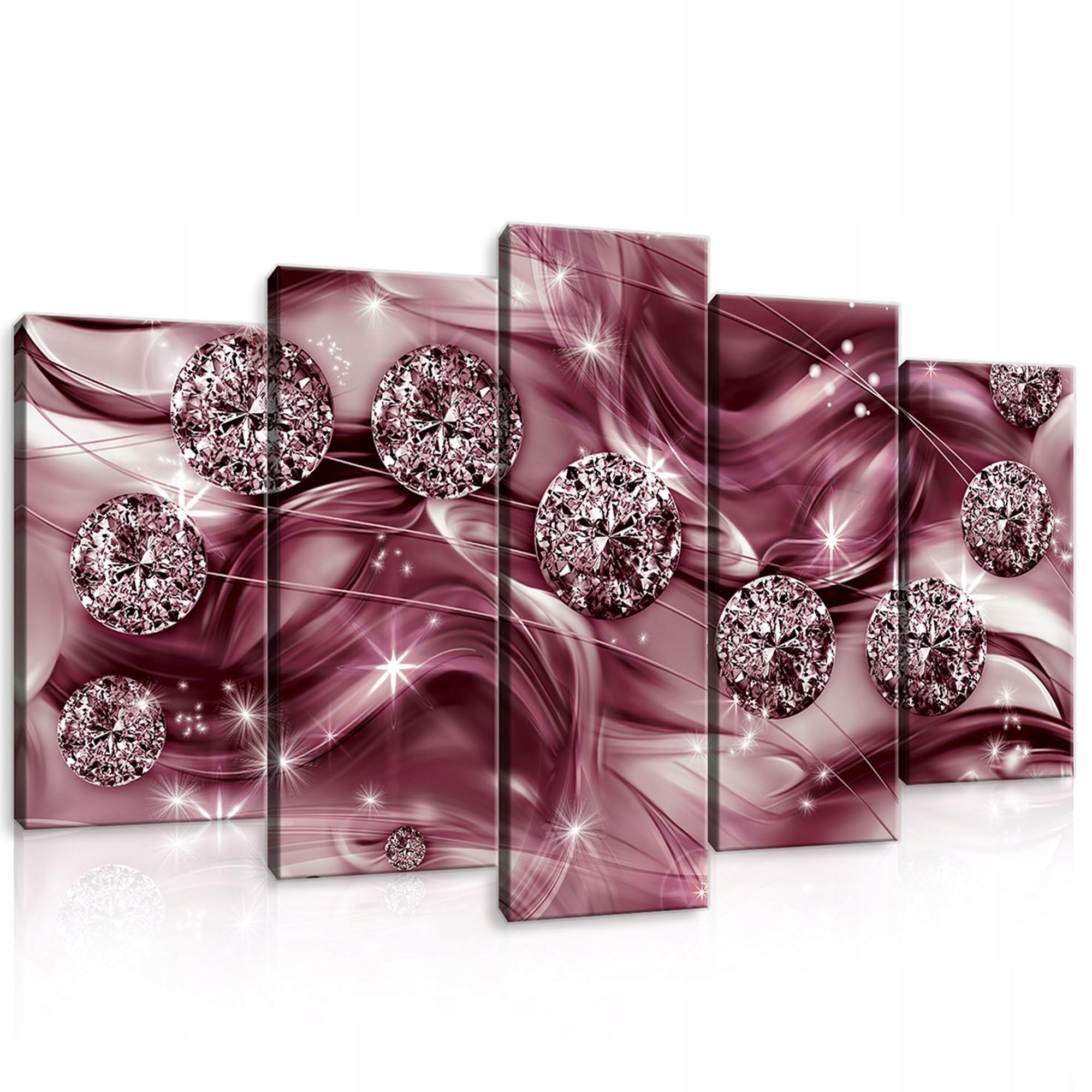 Obraz 100x60 Luxus lesk fialový purpurový abstrakce glamour elegance