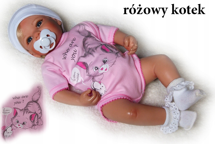 

Body kopertowe pajacyk krótki rękaw 62 bawełniane