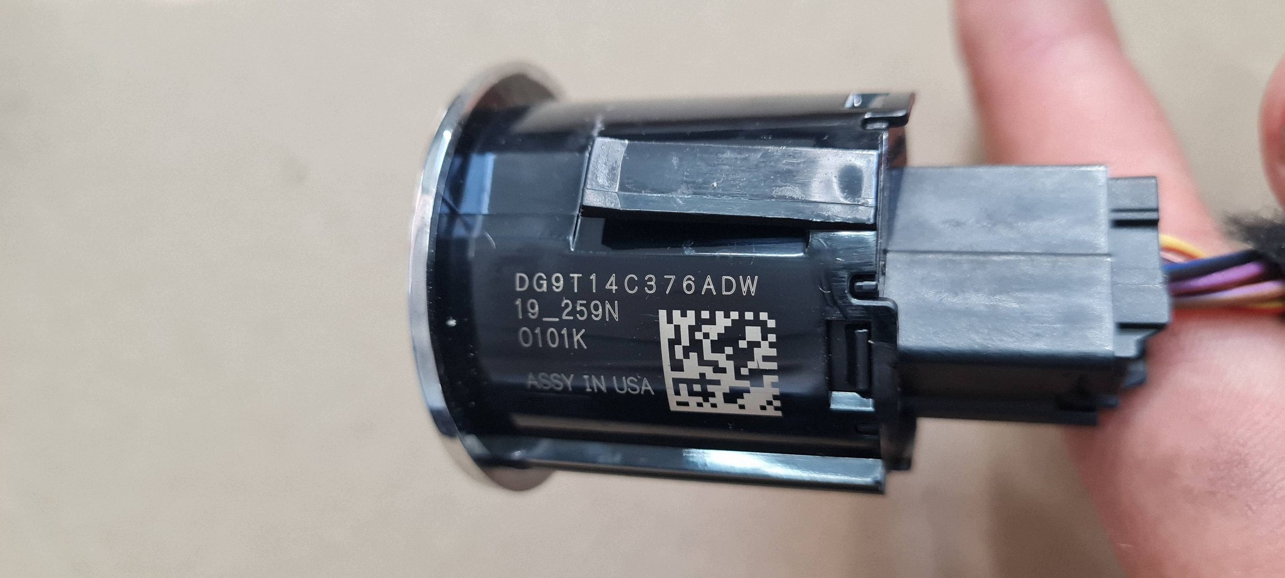 Ford Edge II 2020 ST LIFT button switch START STOP DG9T14C376ADW