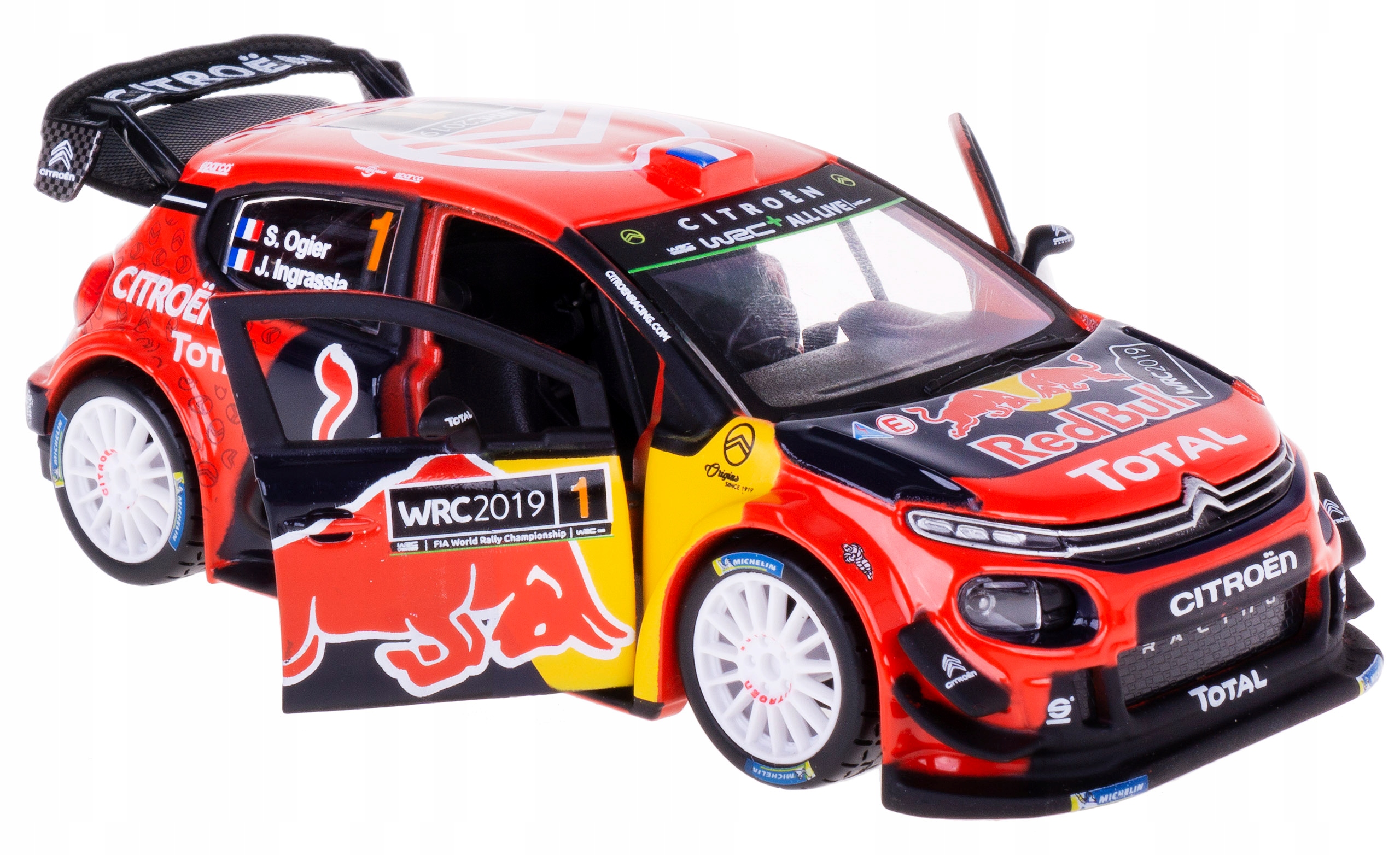 

Citroen C3 Wrc-rally 2019 Bburago Model 1:32 Ogier