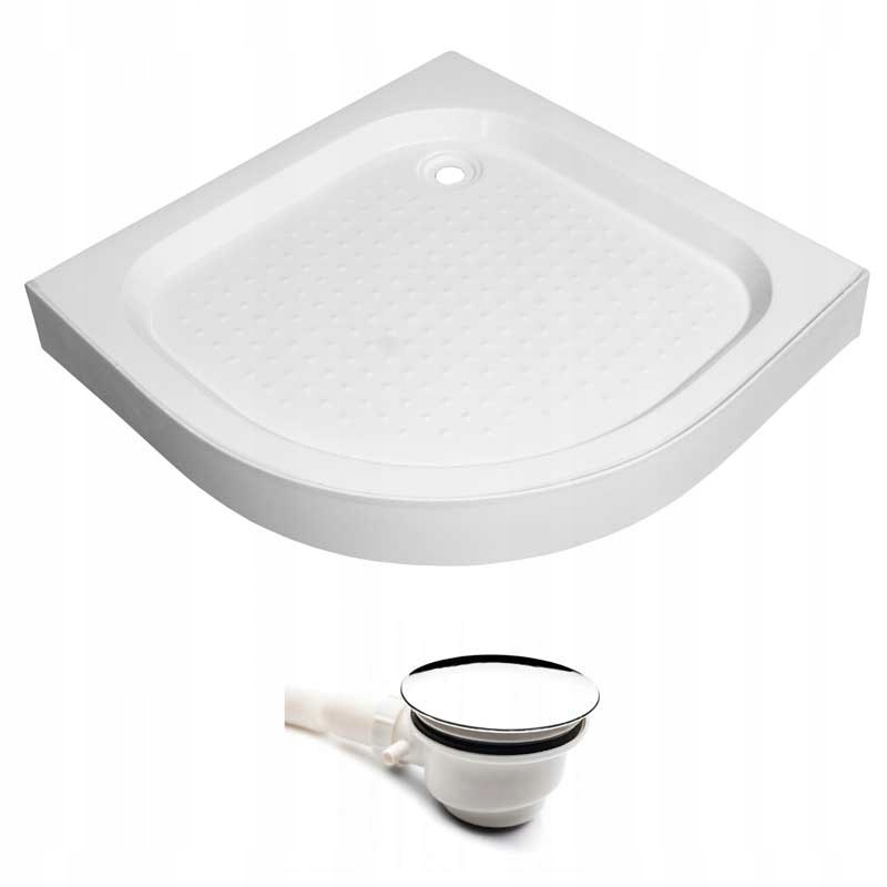 BRODZIK PRYSZNICOWY PÓŁOKRĄGŁY WYSOKI SXL01B BIAŁY 90x90 CM Marka Hydrosan