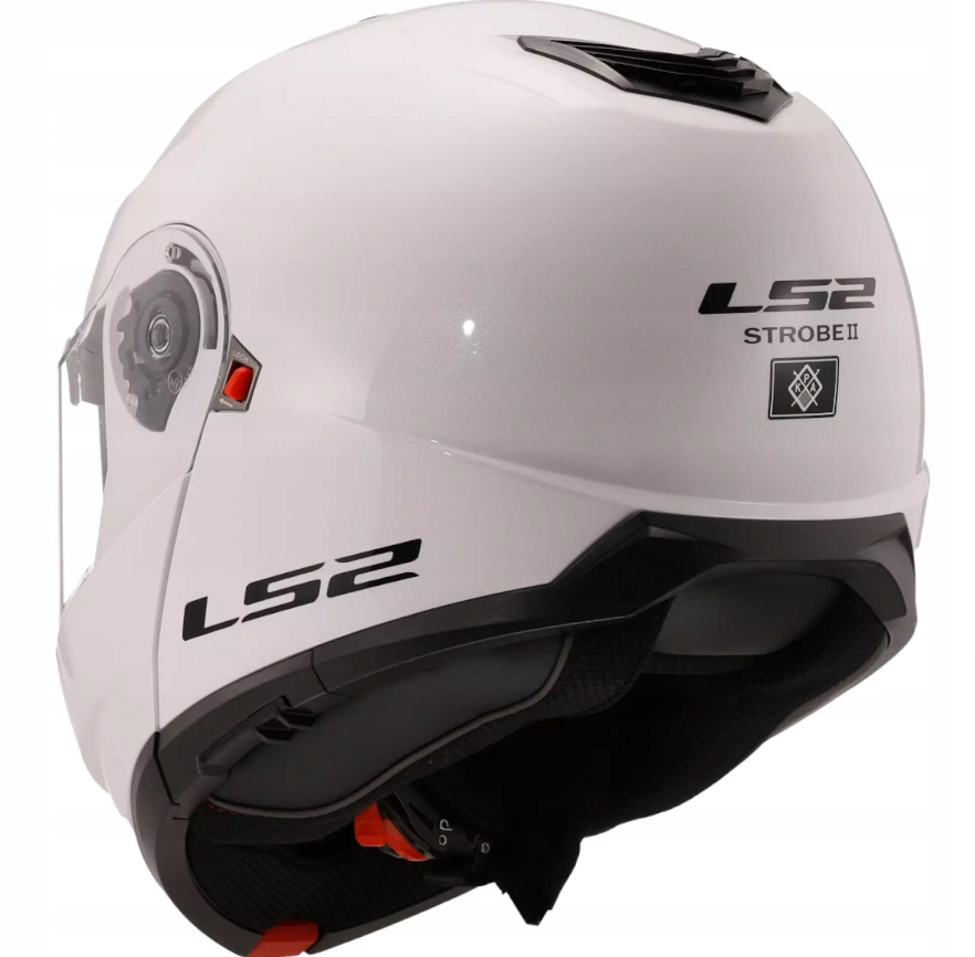 KASK SZCZĘKOWY LS2 FF908 STROBE II SOLID WHITE S Typ Szczękowe / Modułowe