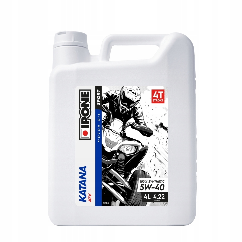 Ipone Katana Atv 5V40 Motorový Olej 100 % Syntetický 4 L (ester, MA2) (akc) (6