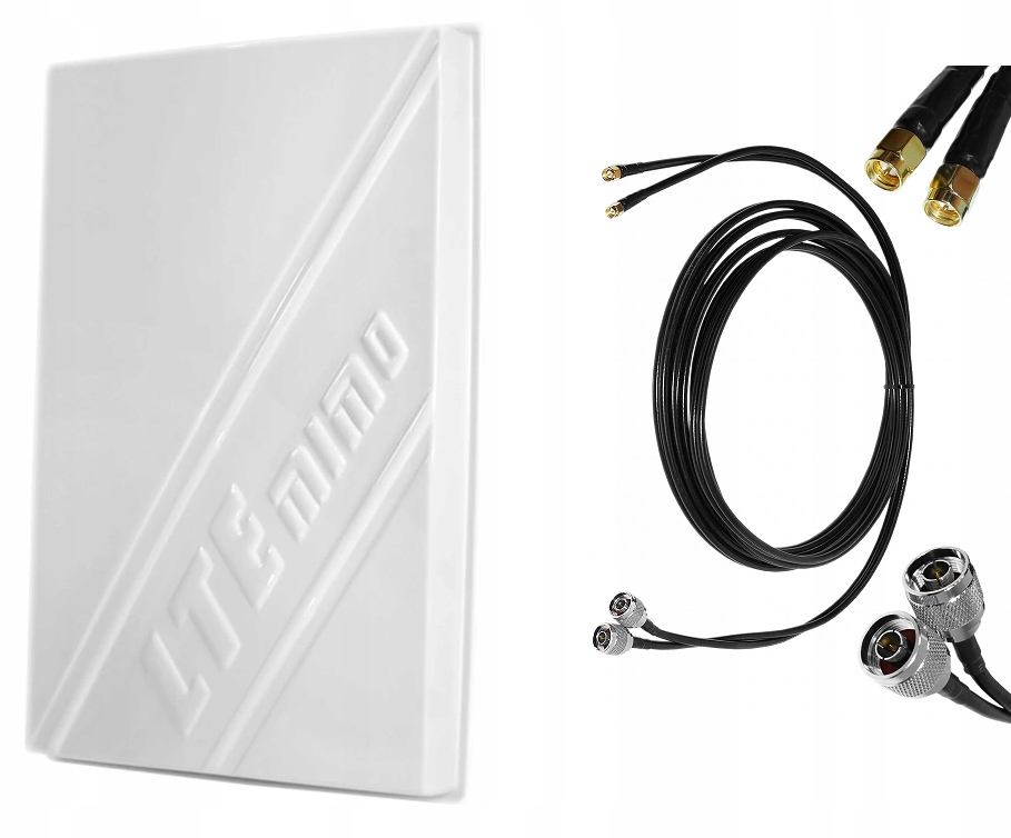 

Antena Mimo Dual Lte 28dBi do routera Huawei E5186