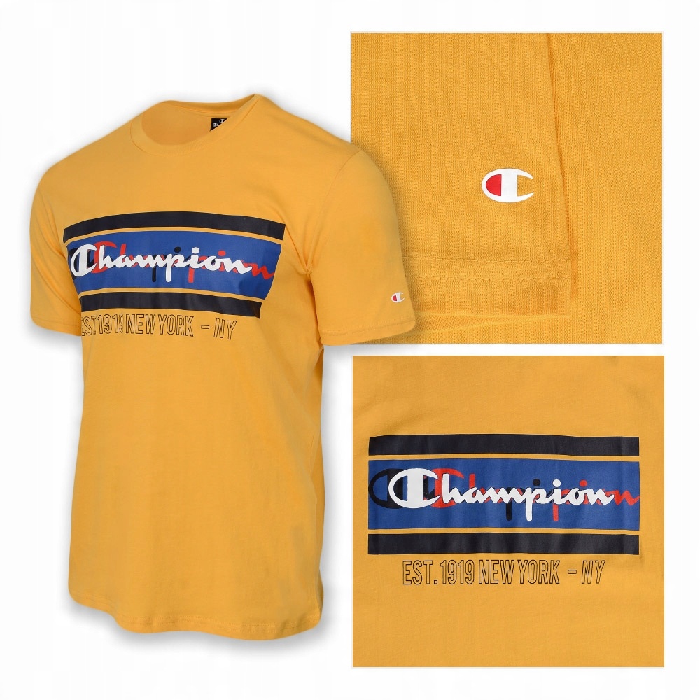 

Champion Koszulka Męska 217278 Żółta XL