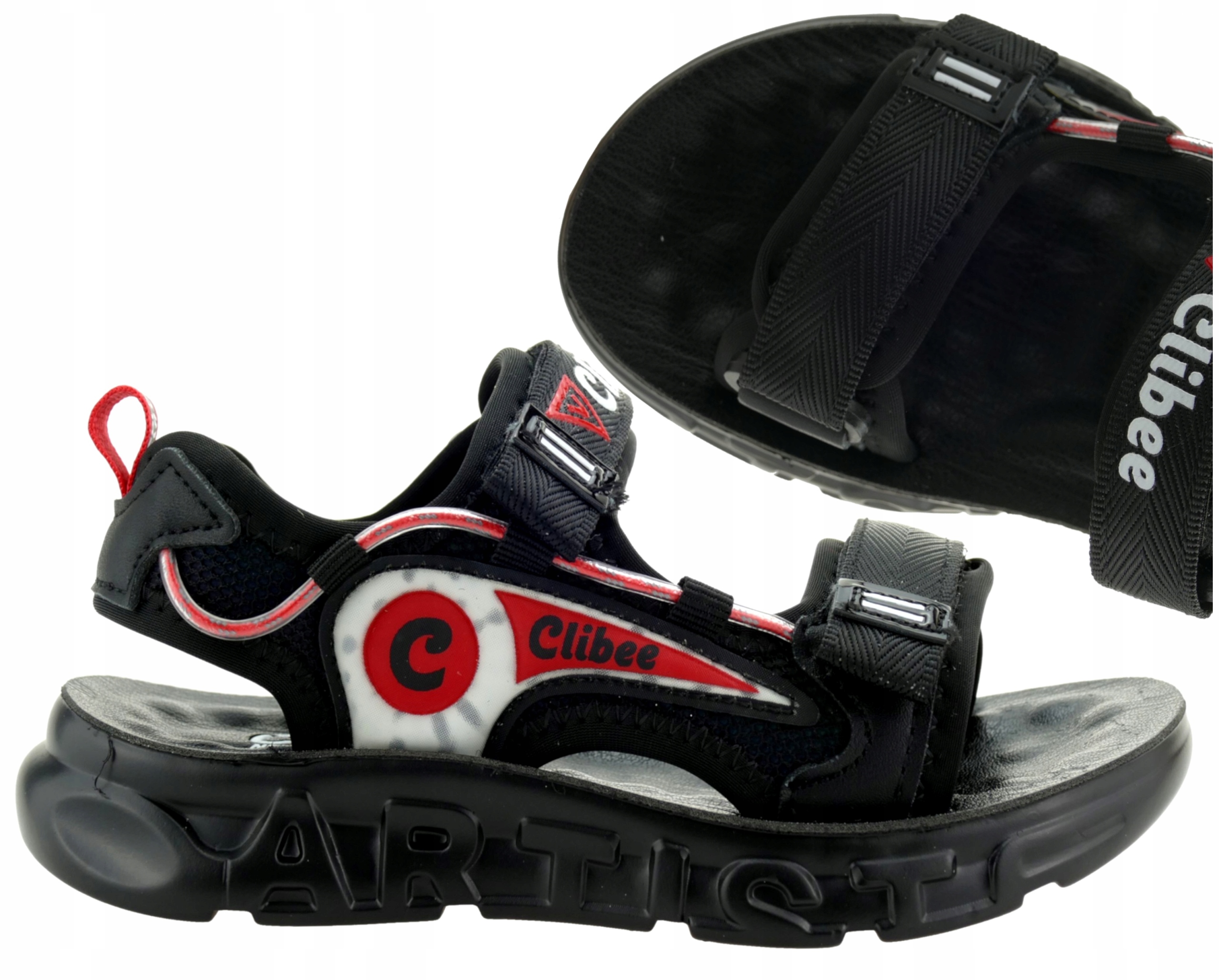 

Sandały Chłopięce Sportowe Buty Dziecięce Rzepy 36